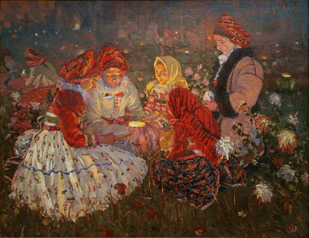 Joža Uprka, "All Souls' Day" (1897)